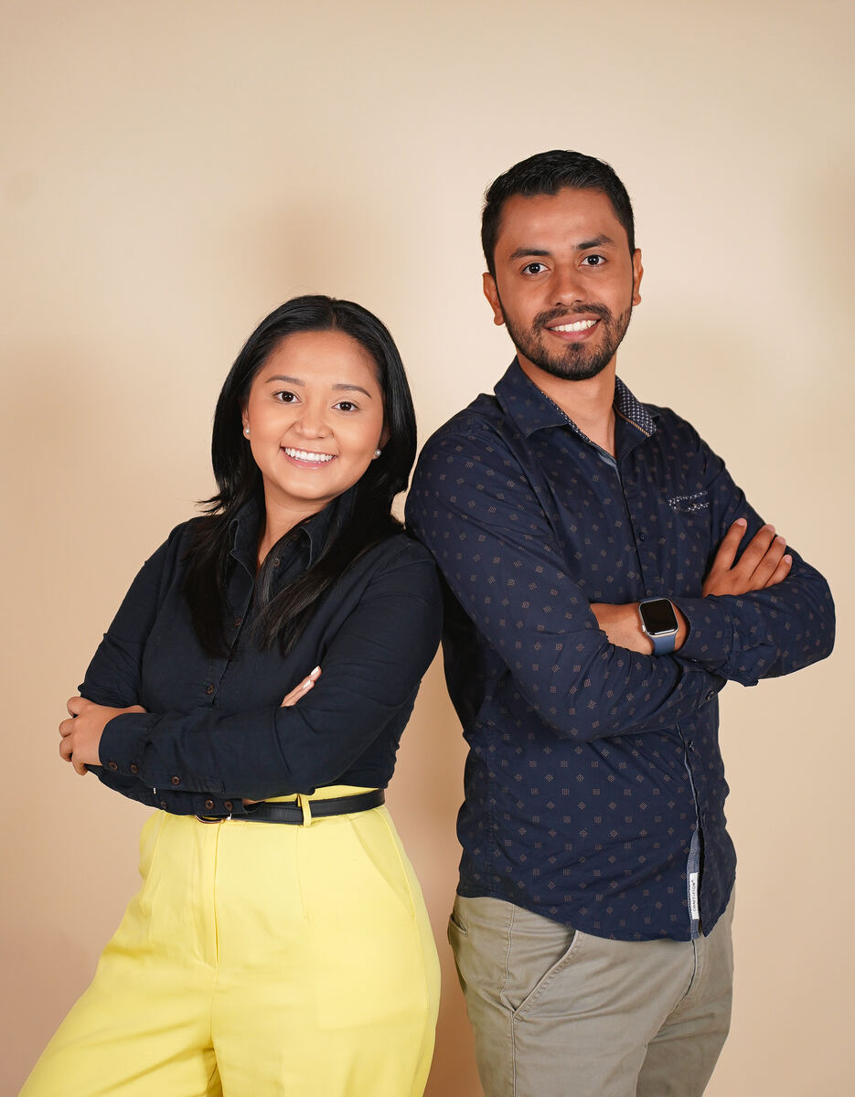 Andrea Chang y Leo Barboza, fundadores de Crazy Corner